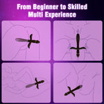 11.6'' Double-Ended Black Monster Dildo – Thick Fantasy Toy for G-Spot & Anal