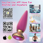 App & Remote Control Prostate Massager – 9-Mode Rechargeable Anal Vibrator for Men