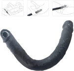 18.1-Inch Flexible Double-Ended Dildo for G-Spot, Vaginal & Anal Stimulation