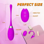Remote Control Vibrator Bullet, Wearable G-Spot & Clitoral Stimulator for Women
