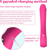 Rechargeable Rabbit G-Spot & Clitoral Vibrator with 10 Modes for Women & Couples