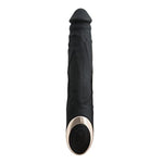 Realistic Dildo Vibrator with 10 Functions, 8.5 in Silicone G Spot Dildo, USB Rechargeable, Flexible Shaft with Veined Texture for Internal & External Stimulation, Quiet Motor
