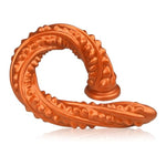 Long Anal Dildo Monster Tentacle Dildo Liquid Silicone Spiral Butt Plug with Powerful Suction Cup for Prostate Massage Anal Training Adult Fantasy Sex Toy for Men Women Couples (S)