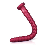 Long G Spot Dildo15.3 Butt Plug with Spiral Ridge Texture