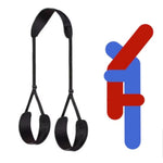 BDSM Sex Bondage Legs Restraints Adult Sex Toys for Couples, Adjustable Sex Straps Thigh Sling Restraint with Handcuffs Neck to Thigh/Ankle,Leg Straps Bondage Gear & Accessories Adult Toys for Women