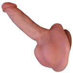 6.54" Realistic Dildo for Beginners Lifelike Silicone Dildos, Suction Cup Dildo Adult Sex Toys Hands-Free Play, Handmade Soft Cock with Curved Shaft for G spot and Anal Prostate Orgasm