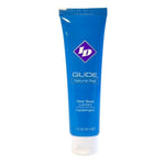 ID Glide 1 Fl Oz Travel Tube Water Based Personal Lubricant Hypoallergenic Lube with Natural Feel, Travel Tube, Made in USA by ID Lubricants