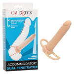 Novelties Accommodator Dual Penetrator, Ivory
