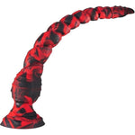 Silicone Extra Long Dildo,15.5" Flexible Anal Bead Butt Plug, Anus Dilator Vaginal Prostate Massage Stimulation Anal Sex Toy for Women Men Couple Lover