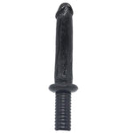 12.2 inch Long Realistic Dildo with Handle, Waterproof G Spot Dildo Anal Dildo with Textures Adult Sex Toy for Women - Black