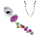 Sex Toys Metal Anal Plug Butt Plug Nipple Toy with Small Bells Sets Stimulator for Women Couples G-spot Dildo Prostate Massager Expander Thrusting Toys