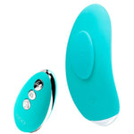 Niki Rechargeable Clitoral Panty Vibrator, Turquoise