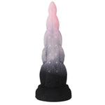 10.23" Silicone Monster Dildo Fantasy Tongue Penis, Huge Dildos Wide Diameter Thin Thickness Butt Plug with Powerful Suction Base for Hands-Free Play, Anal G-Spot Sex Toys for Men Women