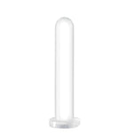 Butt Plug Training for Beginners Couple Clear Dildo with Strong Suction Cup for Hand-Free Play, Jelly Anal Prostate Vaginal G-Spot Sex Toys
