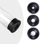 3PCS Universal Silicone Penis Pump Sleeve Cock Pump Replacement, Highly Elastic Penis Extender Sleeve Cover for Penis Pumps, Soft &Comfortable Silicone Rubber Penis Enlarger Vacuum Pump Accessories