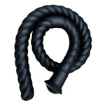 31.5" Ultra Long Rope Anal Plug G-Spot Dildo Deep Massage Sex Toys, Premium Waterproof Liquid Silicone Butt Plug for Deep Stimulation for Men and Women Couples (Black)