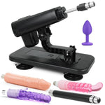 Sex Machine Dildo Machine with 3XLR Attachments, Thrusting Dildo Machine with Suction Cup, Automatic Dildo Couple Sex Toys for Women and Man