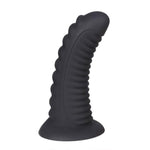 Dildo Soft Silicone Anal Plug with Strong Suction Cup for Hands-Free Play Butt Plug for Advance Player Women G-spot Stimulation Prostate Massage Sex Toys Black XXL 12-inch