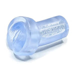 Clear Extended Men's Penis Pump Sleeve Masturbator Sleeve Realistic Vagina Sleeve Replacement Seal Cap 2.5 inch Cylindrical Large Penis Pump Sleeve Male Enhancement for Stronger and Larger Erections
