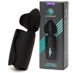 Blowmotion Vibrating Dual Winged Male Masturbator, Black