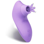 Clit Sucker Alternative Tongue Vibrator, Rechargeable Clitoral Stimulator