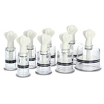 Pussy Pump Set 8 Pcs Clit & Nipple Suckers for Enhanced Sensitivity Women