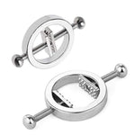 Nipple Clamps Nipple Toys BDSM Sex Toys Adjustable Weight Nipple Clamps Torture Stimulation for Men Women Couples Sex Pleasure Bondage Nipple Clips for Adult Play.Body Chain Body Clip for Women