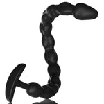 Long G-spot Dildo Anal Beads Wearable Butt Plug Anal Dilator (S)