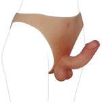 Realistic Strap on Dildo, Strapon Ultra Elastic Silicone Dildos Panties, Soft Wearable Dildo with 7inch Solid Penis, Harness Dildos Transgender Clothing Adult Sex Toy for Lesbians and Couples