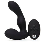 P Stroke Remote Control Prostate Massager Male Sex Toy, Black