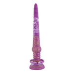 17.7" Silicone Tentacle Toy with Dog Knot, Ultra-Long 15.75" Insertable Fantasy Dong, Tower-Shaped Anal Plug with KlicLok System, Fantasy Series