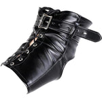 Bondage Restraints for Leg Restraints and Wrist Bar for Thigh Restraints