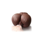Black Pocket Pussy Sex Doll, Powerful 5 Sucking & 8 Vibrating Ebony Sex Toy