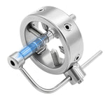 Spiked Chastity Cage with Urethral Plug for Men, Stainless Steel Male Chastity Device & Metal Chastity Cage, Ventilated Cock Cage with Catheter for BDSM Bondage, Sissy Training & Long-Term Wear.