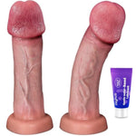7.1 Inch Realistic Silicone Dildo for Women with Suction Cup