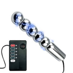 Electric Shock Butt Plug Estim for Men with 4 Electric Shock Modes BDSM