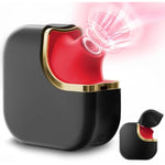 Clit Sucker Vibrator Adult Sex Toys - 2IN1 Nipple Suction Vibrators Sex Toys with 7 Suction Modes for Women Clitoral Nipple, Oral Sucking Vibrator Rose Sex Toys for Female Men Couple Games