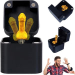 Penis in a Box, Realistic Dildo Mini Penis Adult Sex Toys for Couples,Penis Gag Gifts Funny Prank Adult Toys for Women Men,Surprise Small Pene Gift Box Sex Novelty for Office Desktop Decor