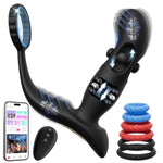 Prostate Massager Anal Toys Black Anal Dildo Stimulator