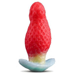 4.5'' Monster Realistic Dildo Butt Plug Anal Toys, Silicone Knot Fantasy Stretching Dildo with Anchor Curved Base, Anal Stretcher Prostate Sex Toy, Wearable Anal Plug Trainer for Men Women Couples