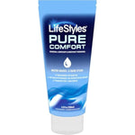 LifeStyles Pure Comfort Water Based Personal Lubricant, 6.8 fl oz,1 Pack, pH-Balanced, Transparent, Fragrance-Free, Paraben-Free