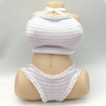 1LB Realistic Portable Cute mini Torso Sex Doll, Small Sex Love Doll,Real Solid Dolls for Sex,Lifelike TPE Male Masturbator with Pocket Pussy Vaginal,Adult Sex Toy for Men with Breasts Boobs Butt Ass