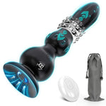 Anal Vibrator & Butt Plug with 10 Thrusting, Sliding & Vibrating Modes