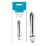 Blossom 10 Mode Compact Bullet Vibrator, Silver