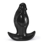 Large Butt Plug Realistic Anal Dildo,3.46" Diameter Big Black Dildo XL Anal Plug with T-Base,Thick Knot Butt Plug Huge Anal Trainer Stretcher,Adult Sex Toys for Men Women Couples