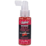 Doc Johnson GoodHead - Deep Throat Spray - Numbs Throat - Relaxes Gag Reflex - Sweet Strawberry - 2 fl. oz.(59 ml)