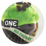 Chocolate Mint Flavored Latex Condoms with Silver Pocket Case, 12 Count