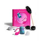 Lover Set - 2026 App Controlled Couples Kit, Waterproof Body-Safe Lush 4 Wearable Vibrator, Gush 2 Male Masturbator and Accessories, Long Distance Relationship Toys, Premium Couples Gift Set