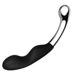 Metal Prostate Massager Anal Dildo, Prostate Wand Anal Hook Adult Sex Toy