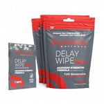 Dynamo Delay Wipes for Men, Benzocaine 7.5% Maximum Strength, 6ct